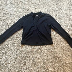 Black lulu lemon quarter zip